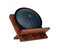 Soporte de madera para tambor de lengua pequeño/mini