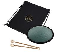 Meinl Sonic Energy - Instrumento de percusión de tambor de lengua de acero de 10 pulgadas, 8 notas con mazos, bolsa, para regalo de músico, meditación, yoga, baños de sonido