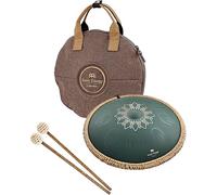 Meinl Sonic Energy Octava - Tambor de lengua de acero de percusión de 16 pulgadas, 9 notas con mazos, bolsa, para regalo de músico, meditación, yoga, baños de sonido