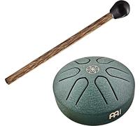 Meinl Sonic Energy Pocket - Tambor de lengua de acero portátil, instrumento de percusión de 3 pulgadas, 6 notas con mazo, para regalo de músico, meditación, yoga, baños de sonido