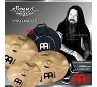 Meinl Soundcaster Custom Power Platillos Set - 14 pulgadas Hi Hats, 18 pulgadas Crash, 22 pulgadas Ride