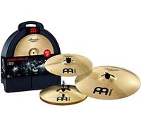 Meinl Soundcaster - Juego de platillos a juego con acabado brillante de 35,5 cm, 40,6 cm Crash y 50,8 cm