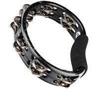 Meinl TMT1BK - panderetas con el modelo de abrazaderas de acero, Negro