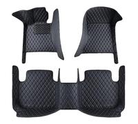 MEIQIANG Alfombrillas Coche para Mercedes Benz GLA H247 2020-2024, Cuero Todo Incluido Impermeable Antideslizantestipo ProteccióN Interiores Accesorios,Black