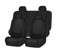 MEIQIANG Fundas Asientos Coche para Skoda Karoq/2017 2018 2019 2020 2021 2022 2023 2024, Juegos de Cubreasientos Cómodo Impermeables Respirable Interior Accesorios,Black