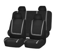 MEIQIANG Fundas Asientos Coche para Skoda Karoq/2017 2018 2019 2020 2021 2022 2023 2024, Juegos de Cubreasientos Cómodo Impermeables Respirable Interior Accesorios,Grey