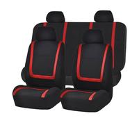 MEIQIANG Fundas Asientos Coche para Skoda Karoq/2017 2018 2019 2020 2021 2022 2023 2024, Juegos de Cubreasientos Cómodo Impermeables Respirable Interior Accesorios,Red