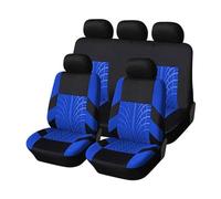 MEIQIANG Fundas Asientos Coche para VW Touran 1.Gen (1T) 2006-2010 2011 2012 2013 2014 2015 5-Seats, Juegos de Cubreasientos Cómodo Impermeables Respirable Interior Accesorios,Blue