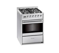 Meireles E-610-X ST Cocina a Gas 55L 4 Quemadores Gris
