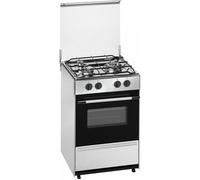 Meireles G 1530 DVX Cocina de Gas 3 Fuegos Acero Inoxidable