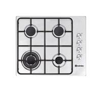 Meireles MG 3650 X - Placa de Gas Butano 60 Cm 4 Fuegos Quemador Wok Inox