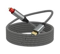 MEIRIYFA Cable de audio USB C a óptico, USB tipo C macho a puerto SPDIF, cable de audio digital para ordenador, PC, portátil, barra de sonido (plata, 1,5 m)
