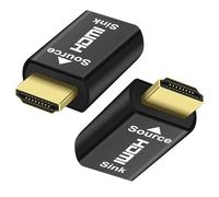 MEIRIYFA Emulador HDMI EDID 4K, HDMI Dummy Plug Headless Ghost Display Emulator Virtual Monitor EDID Passthrough Emulator 3840x2160@60Hz Compatible con Windows Mac OSX Linux (2PCS)