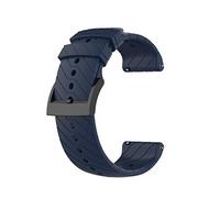 Meiruo 24mm Correa para Suunto D5/Suunto 7/Suunto 9/9 baro/Suunto Spartan Sport Wrist HR (Azul oscuro)