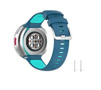 Meiruo Correas Pulseras de repuesto Correa Deportiva para Polar Vantage V2 (Azul&verde azulado)