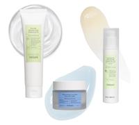 Meisani Rutina 3 Pasos: Puri-tea Salicylic Acid Cleansing Gel, Niacinamide Cucumber Aqua Gel Cream y Luminosi-tea Niacinamide Capsule Sun gel SPF50