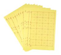 MEISH 120 hojas de papel de caligrafía china, papel Maobian Xuan, tinta de escritura, cuadrícula, papel de arroz, escritura, papel Sumi para práctica de caligrafía
