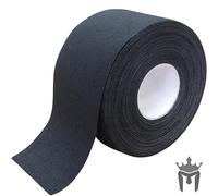 Meister 15Yd x 1.5" Cinta de Entrenador Atlético Premium para Deportes y Médico (50% más Larga) - Negro - 6 Rollos