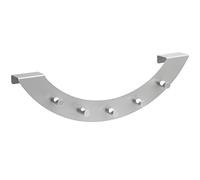 Meister 262607 - Colgador de puerta, 5 ganchos, 421 mm,