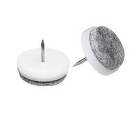 Meister 644106 - Patine para desplazar muebles (30 mm), blanco