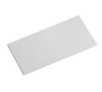 Meister 645716 - Parachoques autoadhesivo, 100 x 200 mm, color blanco