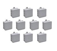 Meister 7463040 - Caja de derivación (85 x 85 x 37 mm, IP54, 10 Unidades)