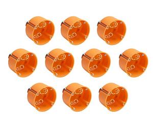Meister 7464220 - Caja de mecanismos (60 mm), Color: Naranja