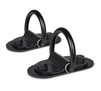 Meister Anclajes de Anillo en D para Bolsa de Velocidad de Doble Extremo, Soportes para Suelo y Techo (Paquete de 2)