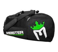 Meister Bolsa de Deporte Convertible con ventilación - Bolsa de Mano Ideal - Negro/Verde eléctrico, Negro con Verde eléctrico, 26 x 12 x 12 Pulgadas
