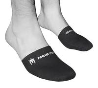 Meister Calentadores de Dedos del Pie de Neopreno Térmico de 2.5mm para Ciclismo, Correr, Senderismo y Baños de Hielo (Par) - Negro
