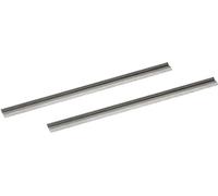 Meister Cuchilla de 82 x 5,5 x 1 mm, 2 unidades, acero de alta calidad, reversible, cuchilla de repuesto para cepillo eléctrico, cuchillas de repuesto de doble filo, 5906170