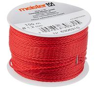 Meister cuerda 100 m x 1,2 mm de diámetro, Rojo, PE, 6306310