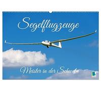 Meister in der Schwebe: Segelflugzeuge (Wandkalender 2026 DIN A2 quer), CALVENDO Monatskalender: Segelflieger: Die Nachfahren Otto Lilienthals
