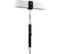 Meister Kit de montaje de envoltura de haz + correa de extensión para colgar bolsas pesadas, 8 a 38 pulgadas, color negro