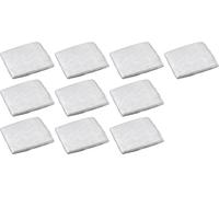 Meister Lámina protectora de 5 x 4 m - 7 mµ - 10 unidades - transparente e impermeable - HDPE/lámina protectora/lámina de pintor/lámina multiusos / 4170440