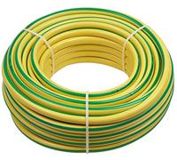 Meister Manguera de Tejido de Tricot, 12,7 mm (1/2 Pulgadas) - 20 m de Longitud - para riego de Jardines Grandes - Resistente a los Pliegues y a la abrasión - Resistente a los Rayos UV/Manguera de