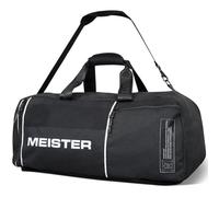 Meister Mochila de deporte convertible ventilada, ideal para llevar de mano, V2.0 negro, 26" x 12" x 12", Mochila convertible de lona para gimnasio