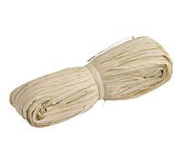 Meister Naturbast 9968000 - 50 g - natural - para manualidades, decoración y tejido - material de encuadernación tradicional - resistente a la rotura y a la intemperie - de fibra natural