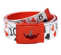 Meister Player Cinturón de Golf de Cinta Tejida - Ajustable y Reversible - Mazo Apilado