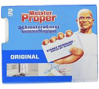 Meister Proper Esponja de borrar de suciedad, 2 unidades, original, elimina la suciedad persistente para superficies radiantes