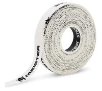 Meister StickElite Cinta Atlética Profesional Porosa para Dedos y Pies - 13,7m x 1,3cm - Blanco - 2 Rollos