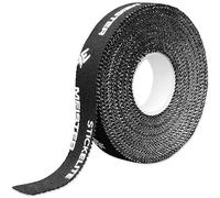 Meister StickElite - Cinta deportiva porosa profesional para dedos de manos y pies, 15 yardas x 1/2 pulgada, color negro, 4 rollos