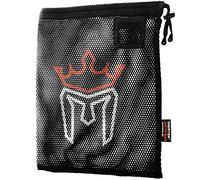 Meister Wrap - Bolsa para Lavado de Artes Marciales Mixtas y Boxeo, Malla con cordón Grande, Color Negro