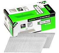 meite 16 calibre 20 grados 1-1/2 pulgadas de longitud FN tipo acabado en ángulo uñas 2000 piezas/caja; 12 cajas/caja