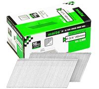 meite 16 calibre 20 grados 1-3/4 pulgadas de longitud FN tipo acabado en ángulo uñas 2000 piezas/caja; 12 cajas/caja