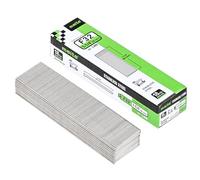 meite Clavos de acero inoxidable de calibre 18, clavos Brad de calibre 18 de 1-1/4 pulgadas, clavos de pistola de clavos pequeños de acero inoxidable 304 para pistola neumática y eléctrica (2,000