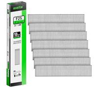 meite Clavos de calibre 18, clavos galvanizados de calibre 18 de 1 pulgada para pistola neumática y eléctrica (1,000 unidades)