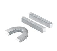 meite - Clavos de madera dura tipo 10,3 mm de diámetro, 10 mm de longitud, para marco de fotos V1015B V-NAILER JOINING GUN 4000 piezas/caja