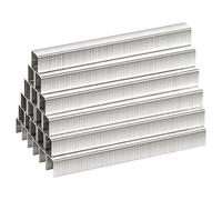 meite Grapas 140/12 mm, Grapas de acero inoxidable 304 Tipo G T-50-1 512 piezas, Corona de 10,5 mm, Grapas de acero inoxidable para aplicaciones marinas, ideales para Bricolaje, Madera y Telas