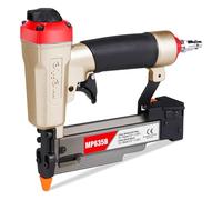 meite MP635B - Clavadora neumática de calibre 23, pistola de clavos de micro pines de aire, se adapta a clavos de calibre 23 de 12 mm a 35 mm, ideal para paneles, molduras pequeñas, molduras finas y
